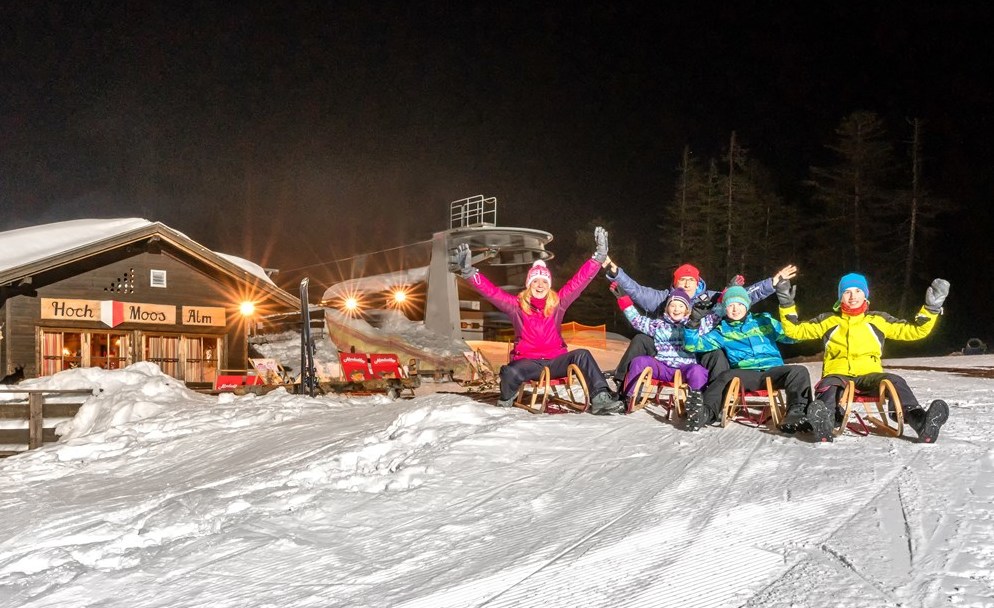 Sledging in Seefeld