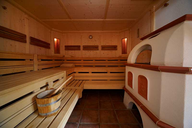 Finnische Sauna im Das Hotel Eden Seefeld 
