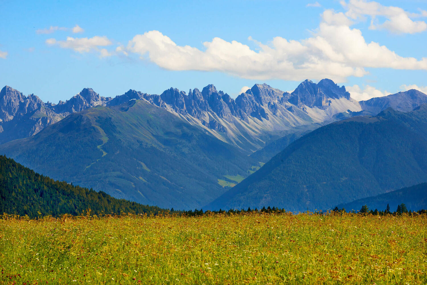 Tiroler Berge im Das Hotel Eden