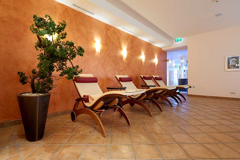 Sala relax nell'Eden SPA - Vacanza benessere a Seefeld