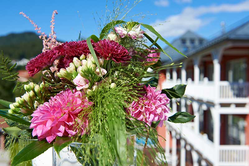 greetings from the Hotel Eden in Seefeld 