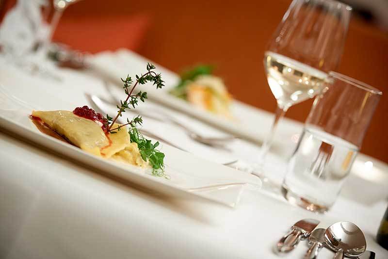 Wine and dinner at Hotel Eden 