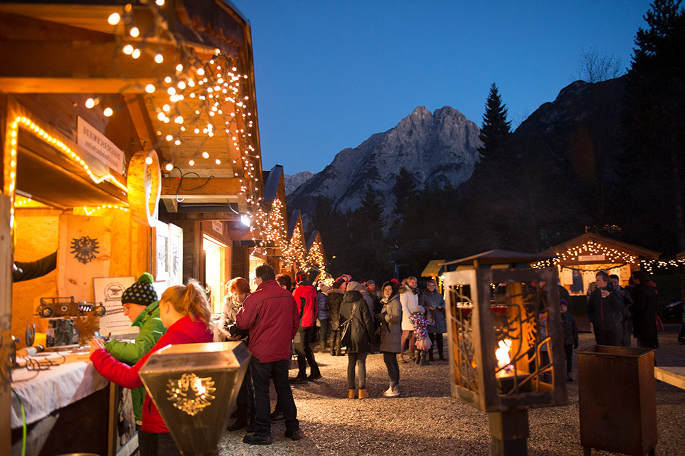 Leutascher adentmarkt im Das Hotel Eden - Region Seefeld