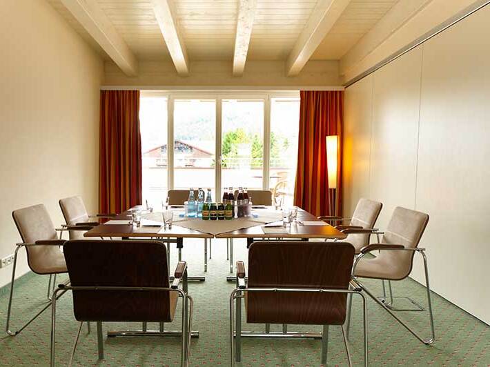 Sala riunioni dell'Hotel Eden Seefeld in Tirolo